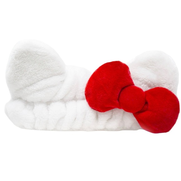 NEW!Limited!The Crème Shop X Plush Spa Headband with Hello Kitty's Signa… - Picture 2 of 5